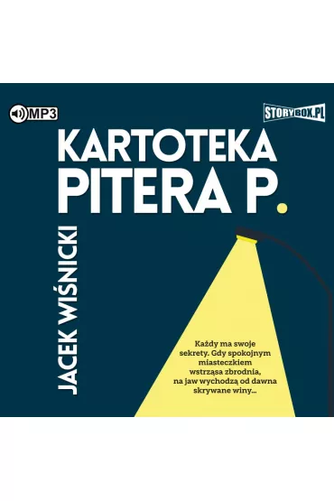 Audiobook Kartoteka pitera p. CD - Jacek  Wi�nicki