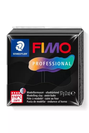 Staedtler Masa termoutwardzalna Fimo czarny 57 g