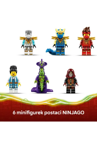 LEGO Ninjago Bitwa ninja: domek na drzewie z pojazdami 71857