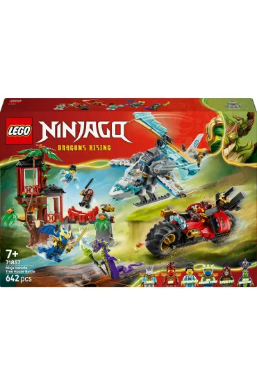 LEGO Ninjago Bitwa ninja: domek na drzewie z pojazdami 71857