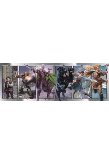 Puzzle 1000 el. Panorama - Dungeons & Dragons Clementoni