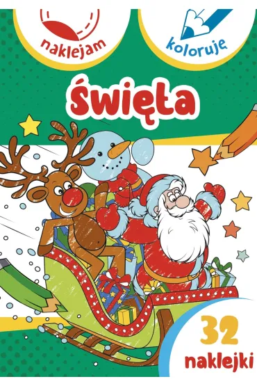 �wi�ta. Naklejam i koloruj� - Anna Wi�niewska