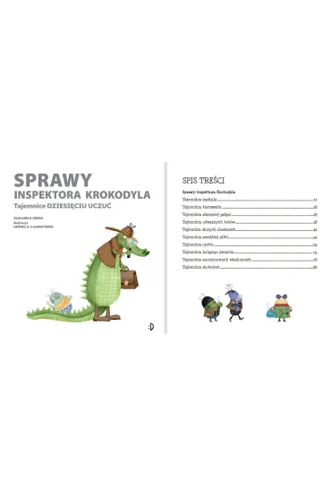 Sprawy inspektora Krokodyla. Tajemnice dziesi�ciu uczu�. Uczuciometr - Susanna Isern