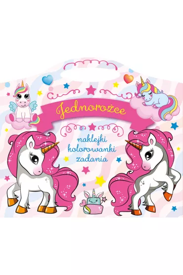 Jednoro�ce. Naklejki, kolorowanki, zadania