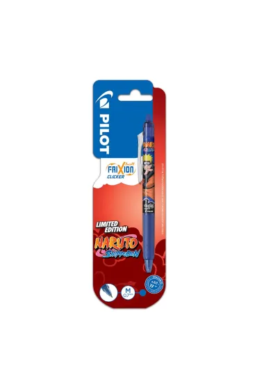 Pi�ro kulkowe Clicker Frixion Naruto Pilot niebieskie blister