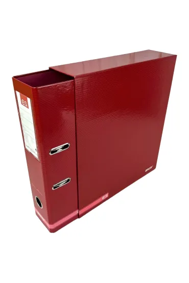 Ancor Segregator A4 z d�wigni� z pude�kiem classic stripes czerwony