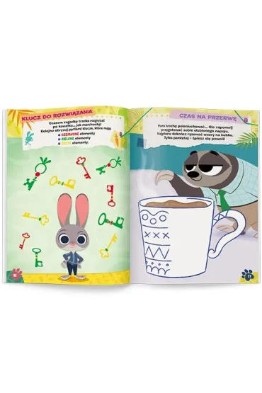 Disney Zwierzogr�d 2. Zadania do zmazywania