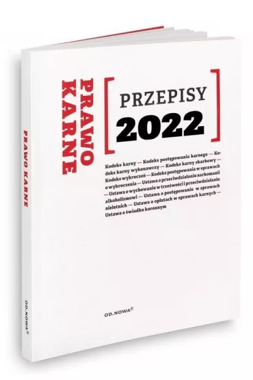 Przepisy 2022. Prawo karne - Agnieszka Kaszok
