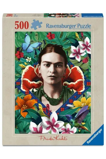 Puzzle 500 Frida Kahlo Blooming Fantasy Ravensburger