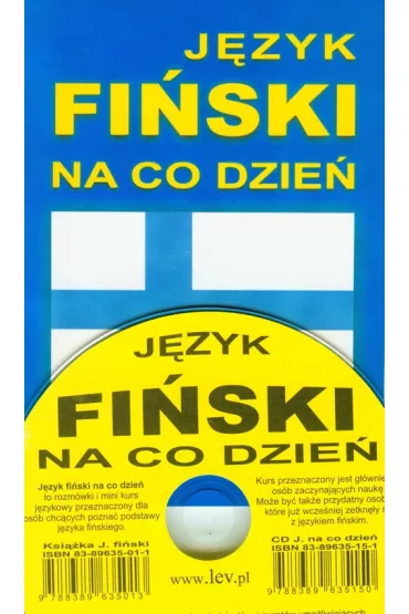 J�zyk fi�ski na co dzie�. Rozm�wki polsko-fi�skie + CD