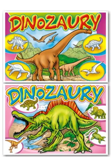Kolorowanka ''Dinozaury'' (20 szt w paczce - mix wzor�w)