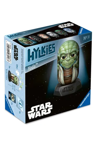 Puzzle 54 el. 3D Hylkies: Star Wars Yoda Ravensburger