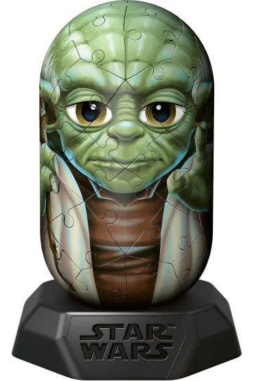 Puzzle 54 el. 3D Hylkies: Star Wars Yoda Ravensburger