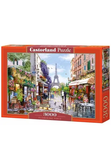 Puzzle 3000 el. Fowering Paris Castorland