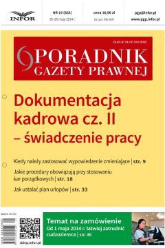 ePrasa Poradnik Gazety Prawnej 19/2014