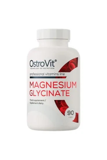 OstroVit Magnesium Glycinate - Glicynian Magnezu Suplement diety 90 kaps.