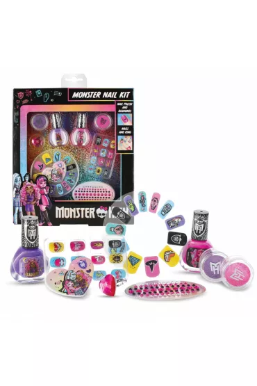 Monster High Zestaw do paznokci Euro Trade