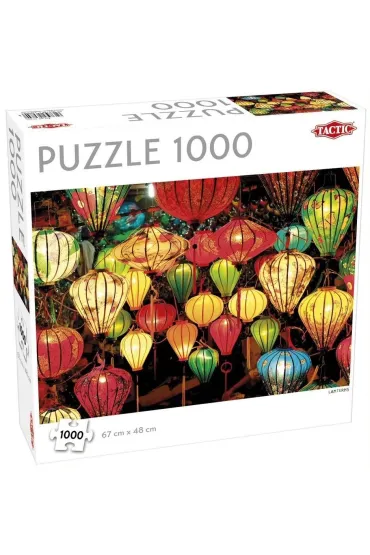 Puzzle 1000 el. Lanterns. Square box Tactic