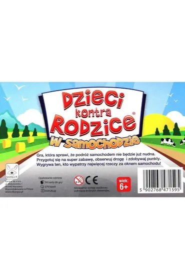 Dzieci kontra Rodzice w samochodzie Kangur
