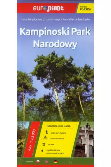 Kampinoski Park..m.tur./Europilot/1:65000/laminowana