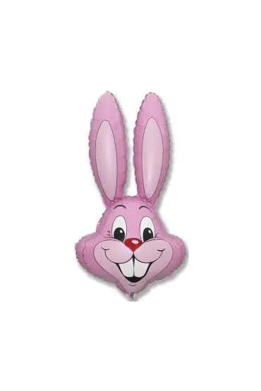 Balon foliowy Rabbit jasnor�owy 60cm