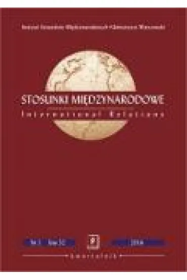 Stosunki mi�dzynarodowe 2016/1