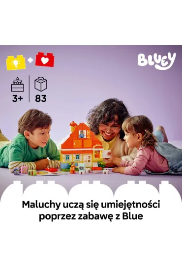 Dom rodzinny Bluey z gr� pami�ciow� 10459