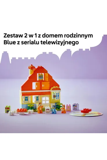 Dom rodzinny Bluey z gr� pami�ciow� 10459