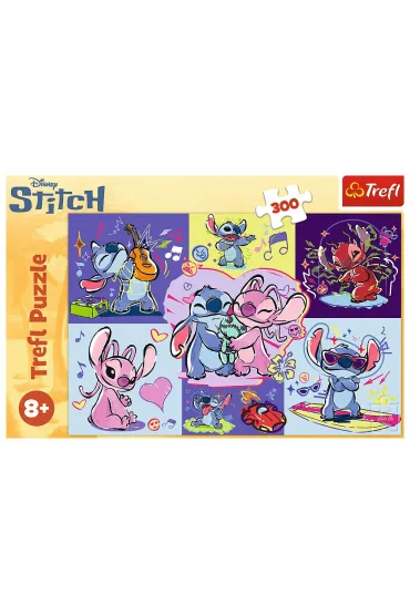 Puzzle 300 el. Zakr�cony Stitch Trefl