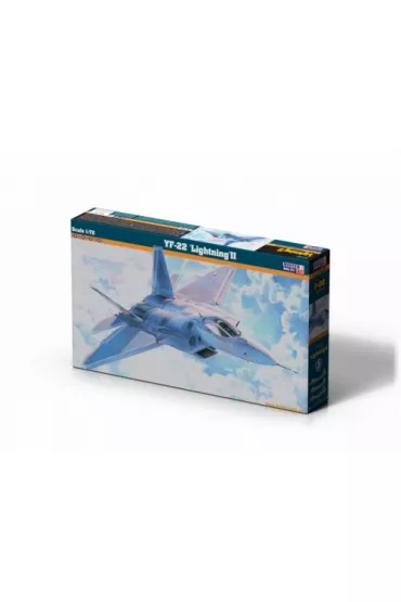 Model samolotu do sklejania YF-22 Lightning II 1:72 F-07 Mastercraft