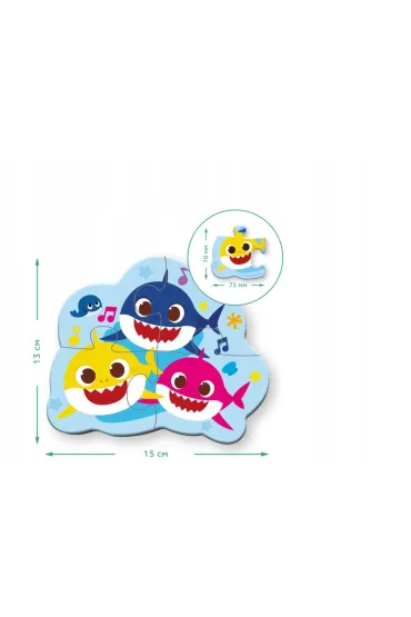 Puzzle 2+3+4 el. Rekin Dodo