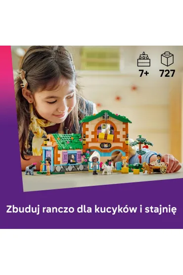 LEGO Friends Ranczo kucyk�w i stajnia 42654