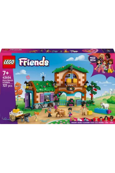 LEGO Friends Ranczo kucyk�w i stajnia 42654