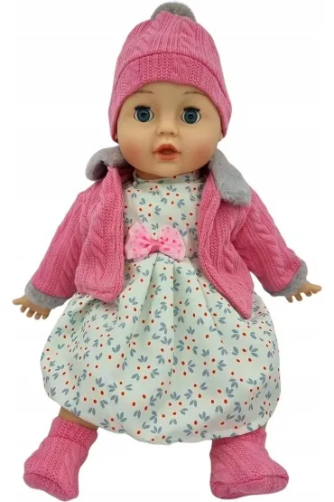 Bobas m�wi i �piewa zamyka oczy 45cm MarioToys
