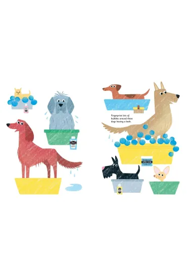 Cats and Dogs. Fingerprint activities wer. angielska - Fiona Watt