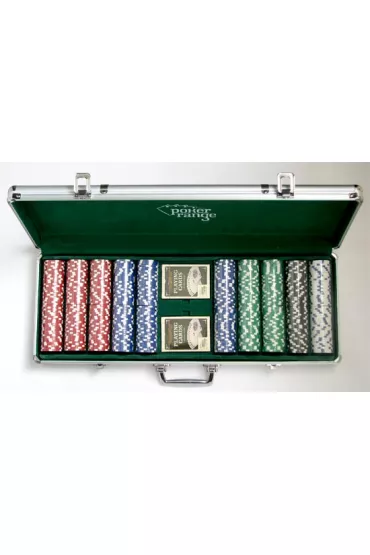 �etony pokerowe z nomina�ami Standard 500 szt. 11,5g