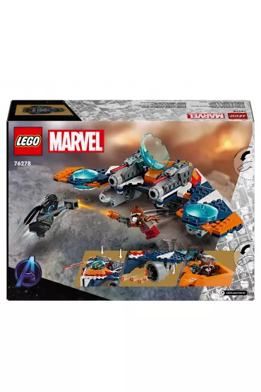 LEGO Marvel Warbird Rocketa vs. Ronan 76278