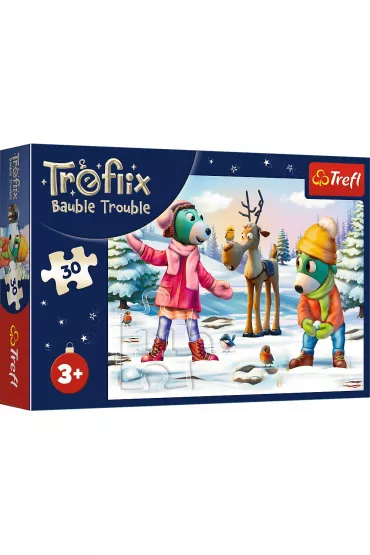 Puzzle 30 witeczny czas Trefilkw TREFL