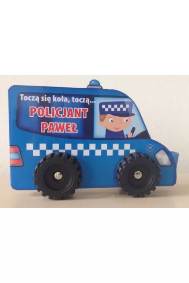Tocz� si� ko�a. Policjant