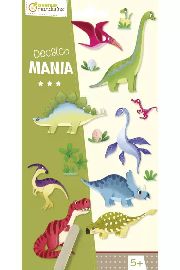 Avenue Mandarine Decalco Mania Dinozaury