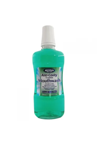 Active Oral Care P�yn do p�ukania jamy ustnej z fluorem Fresh Mint 500 ml