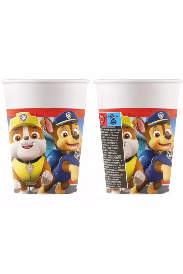 Procos Kubeczki papierowe Paw Patrol 200ml 8 szt.