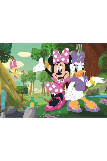 Puzzle 2x60 el. SuperColor. Minnie Clementoni