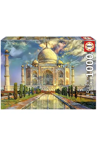 Puzzle 1000 el. Taj Mahal, Indie Educa