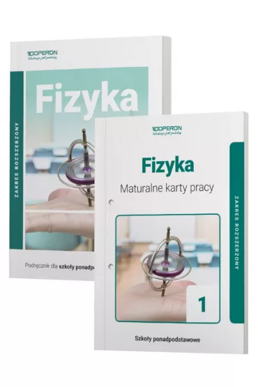 Fizyka 1. Podr�cznik i maturalne karty pracy. Szko�y ponadpodstawowe. Zakres rozszerzony - Adam Ogaza, Ewa  Wo�yniec