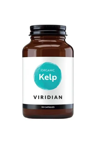 Viridian Ekologiczny Kelp - suplement diety 90 kaps. Bio
