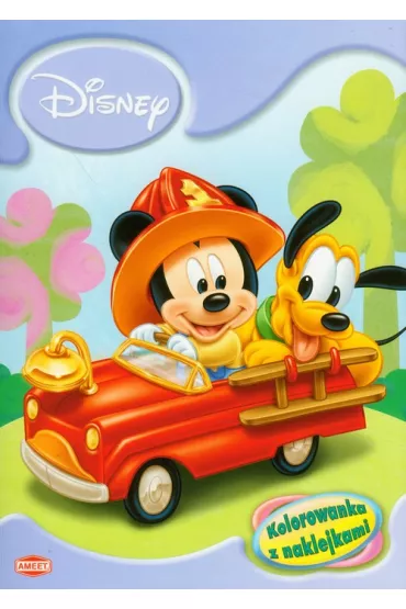 Disney Baby Kolorowanka z naklejkami
