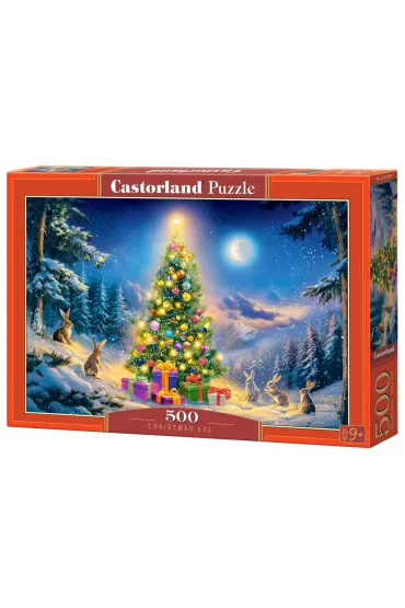 Puzzle 500 element�w. Wigilia Castorland
