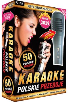 Karaoke Polskie Przeboje edycja 2019 - z mikrofonem (PC-DVD)