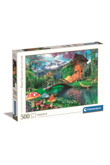 Puzzle 500 el. HQ The Old Shoe House Clementoni